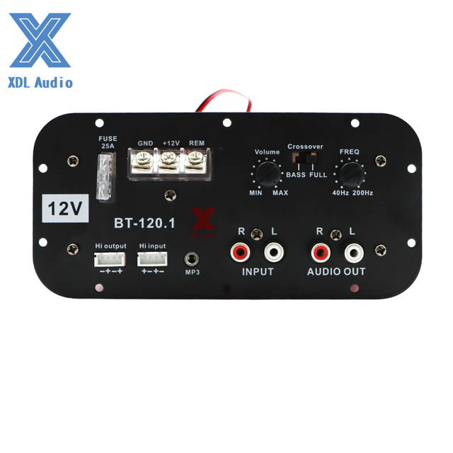 Class D Car Amplifier Board with Bass Tube Mono Channel for Enhancing Car Audio System