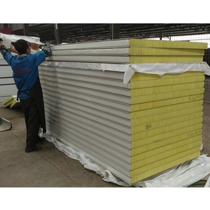 Xây Dựng Văn phòng đá len Tường Bánh Sandwich Bảng điều chỉnh máy móc nhà cung cấp kho Polyurethane bọt PIR bánh sandwich bảng điều chỉnh máy - Product Image 2