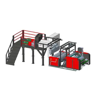 Three Layers LLDPE Co-extrusion Stretch Film Making Machine