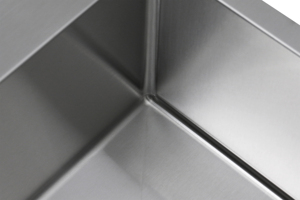 Handmade Stainless Steel Farmhouse-Style Single <b>Sink</b> <b>Faucet</b> AS-R3321 One-Hole Design Rectangular Bowl 1.0-1.2mm Thickness Nano - Product Image 4