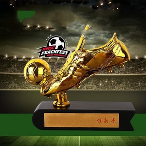 Trofeo de fútbol de <span class=keywords><strong>portero</strong></span>, botas doradas de alta calidad mundial, gran oferta, para evento deportivo - Product Image 6