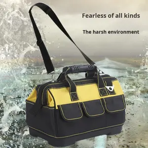 Bolsa <span class=keywords><strong>de</strong></span> Herramientas Oxford Resistente con Base <span class=keywords><strong>de</strong></span> Goma |   Bolsa <span class=keywords><strong>de</strong></span> Herramientas Multifuncional Impermeable para Electricistas e Instaladores - Product Image 3