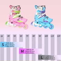 Patins à Roulettes d'Extérieur Réglables Résistants à l'Usure et Respirants en Gros pour Enfants