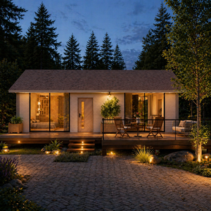 Maison préfabriquée en acier entièrement meublée et moderne avec cuisine et chambres pour hôtels, appartements, bureaux, magasins, villas en vente - Product Image 2