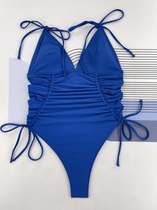 Wholesale Tummy Control Beachwear Bathing Suits Bikini <strong>Swimsuit</strong> <strong>Ladies</strong> Sexy Bikini Set One Piece Fitness Swimwear - Product Image 4