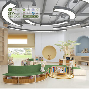 Ensemble de meubles de bibliothèque pour enfants Hikeylove, étagère pour garderie, étagères pour enfants, coin lecture, maison dans les arbres, <span class=keywords><strong>espace</strong></span> de jeu - Product Image 1