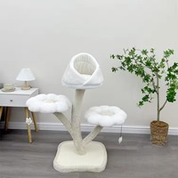 En stock, Mignonne, Luxueuse, Moderne, Écologique, en Bois Massif Naturel : Arbre à Chat, Condo pour Chat, Maison dans les Arbres et Tour à Griffer en Bois