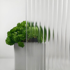 Chang hong gehärtete Glastüren und drehbare Edelstahl-Glas bausteine für Häuser und industrielle Vorhang fassaden - Product Image 4