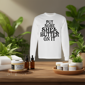 Camiseta de manga larga con un toque de manteca de karité y aceites curativos naturales - Product Image 3