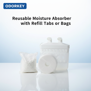 Boîte <span class=keywords><strong>d</strong></span>éshumidificatrice réutilisable avec tablettes ou sacs rechargeables, <span class=keywords><strong>absorbeur</strong></span> <span class=keywords><strong>d</strong></span>'<span class=keywords><strong>humidité</strong></span> à 360 degrés, grande capacité 450g, vente directe usine - Product Image 1