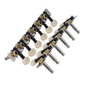 6L+ 6R 12 <strong>Strings</strong> Acoustic Guitar <strong>Tuning</strong> Pegs Mandolin Machine Head with Single Hole - Product Image 3