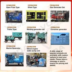 Groupe électrogène diesel haute puissance 120 kW 150 kVA, type ouvert silencieux, marque <span class=keywords><strong>Voda</strong></span> avec ATS - Product Image 5