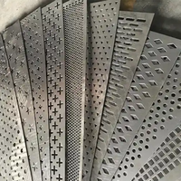 Grillage métallique perforé haute résistance, direct usine, 8mmx8mm, épaisseur 2mm, résistant aux intempéries, en acier galvanisé pour extérieur