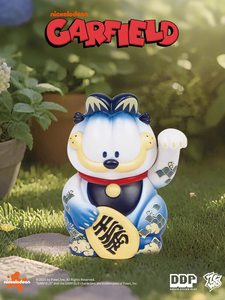 ZCWO <span class=keywords><strong>Garfield</strong></span> Maneki-Neko Art Blind Box Set Completo Figura Coleccionable de Diseñador Auténtica de PVC y Peluche Nuevo Stock Venta al por Mayor - Product Image 4