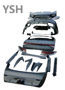 Montaje de parachoques delantero y trasero de coche de alta calidad a través de la cubierta del maletero de las luces traseras adecuada para Panamera 970 Upgrade <span class=keywords><strong>971</strong></span> - Product Image 4