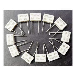 Résistance verticale non inductive en céramique 2W 0,27 OHM, peut remplacer la résistance 2W 0,22R, 0,27R - Product Image 1