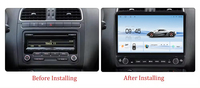 Android AutoRadio para coche VW Polo Golf Passat 10 PULGADAS Unidad principal estéreo Navegación GPS para coche Reproductor de video multimedia