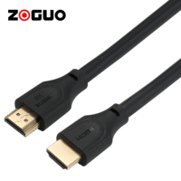 Câble HDMI 2.1V haute vitesse 48Gbps direct d'usine 4K 120HZ pour lecteur DVD de moniteur vidéo domestique avec gaine en PVC et capot en métal