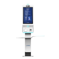 Terminal de Pago de Autoservicio RFID con Pantalla Táctil de 23.8 Pulgadas, Nueva Tienda Minorista Automatizada con SDK Android Windows