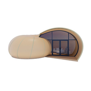 Extended Type Hotel <b>Tent</b> One Bedroom Aluminum Alloy <b>Frame</b> PVC Fabric Water Proof Four Season Quick Opening Resort <b>Tent</b> - Product Image 5