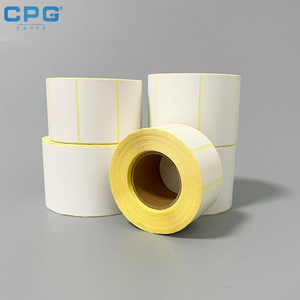 Manufacturer Bulk 4x6 Inch Direct Thermal Label Roll Food Grade No Carbon Required Logistics Express Waybill Thermal <b>Sticker</b> - Product Image 4