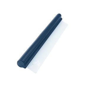 Car Water <b>Squeegee</b> Blade Clean <b>Shower</b> Car Window Tool Soft Silicone Wash Window Glass Black Universal / GD 35 176.7g - Product Image 1