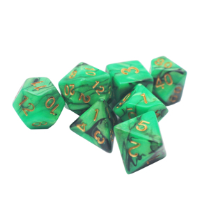 ชุดลูกเต๋าเรซินหมุนสีม่วงสีน้ำเงิน-ลูกเต๋า RPG polyhedral สำหรับ DND Dungeon Master และเกมกระดานแฟนตาซี - Product Image 4