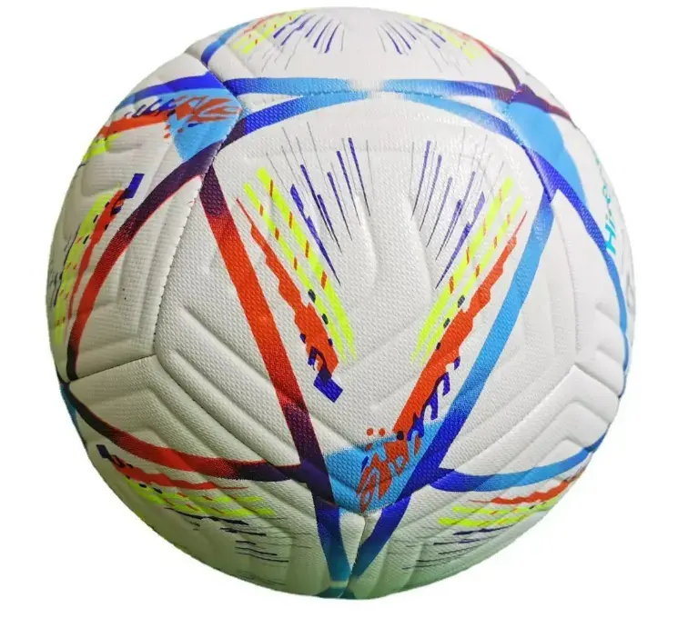 Ballon de football officiel d'entraînement de match de haute qualité à impression personnalisée ballons de football en PVC de taille 5