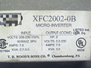 Pengendali pemrograman DRIVE Plc XFC2002-0B - Product Image 3