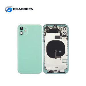 ฝาหลังเปลี่ยนสำหรับ iPhone 11 พร้อมกรอบขอบกลางและชิ้นส่วนขนาดเล็กที่ติดตั้งไว้ล่วงหน้า - Product Image 4