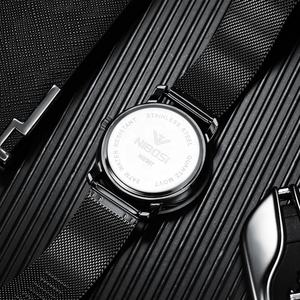 50 Pezzi <span class=keywords><strong>Orologio</strong></span> da <span class=keywords><strong>Uomo</strong></span> NIBOSI 2367 con Logo Personalizzato, Prezzo all'Ingrosso, Cinturino in Acciaio Inossidabile Dorato, Cronografo IPG Impermeabile - Product Image 3