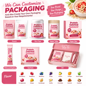 Batido Sustituto de Comida con Proteína de Crema de Fresa Baja <span class=keywords><strong>en</strong></span> Azúcar y Alta <span class=keywords><strong>en</strong></span> Fibra, con Caseína de Suero y <span class=keywords><strong>Avena</strong></span> - Product Image 2