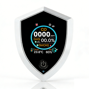 5-in-1 Plug-in <strong>Carbon</strong> <strong>Monoxide</strong> <strong>Detector</strong> - <strong>Gas</strong> Smoke Temperature Humidity Monitor with Battery Backup for Home Office RV - Product Image 2