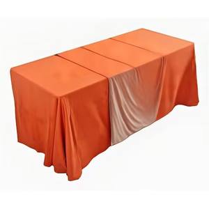 Tovaglie Elasticizzate Arancioni e Blu da 4/6 Piedi, <span class=keywords><strong>Copritavolo</strong></span> Stampato in Sublimazione, Tovaglie Elasticizzate da 8 Piedi per Fiere - Product Image 2