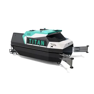 Urban rivers aquatic harvester rc pond electric maintenance titan water cleaning robots boat