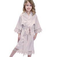 Robes en satin de style chinois FUNG 3031 pour adolescents, respirantes, taille élastique, grandes tailles