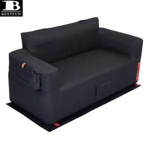 Sofá Inflable Portátil con Bomba Integrada, Mueble <span class=keywords><strong>de</strong></span> Sofá Inflable Impermeable <span class=keywords><strong>de</strong></span> <span class=keywords><strong>Oxford</strong></span> 1000D para Acampar al Aire Libre - Product Image 4