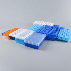 Tùy chỉnh 3 cấp độ màu xanh nhựa <span class=keywords><strong>Micro</strong></span> Ống giá OEM Hỗ trợ máy ly tâm thiết bị phòng thí nghiệm - Product Image 6