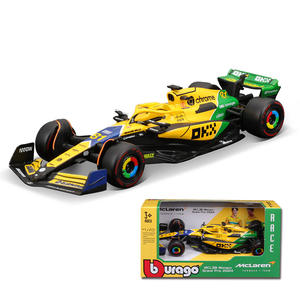 2024 MCL38 Licence Produit <span class=keywords><strong>Burago</strong></span> 2024 <span class=keywords><strong>F1</strong></span> 1:43 (Sans Casque) Simulation Alliage Modèle De Voiture 4 #81 # - Product Image 3