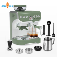 Cafetières électriques italiennes professionnelles Express Cappuccino Espresso Machine à café avec lait Fronter