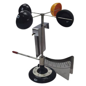 Ensemble anémomètre à coupelle et ailette pour la mesure de la vitesse et de la direction du vent, instrument pédagogique de météorologie pour laboratoire scolaire, prix bas - Product Image 4
