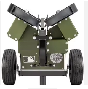 Vente de machines de lancer de baseball industrielles OEM M3X à 3 roues en aluminium et acier, modèle 2026, stock neuf disponible, garantie de 3 ans - Product Image 2