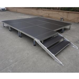 Escenario Portátil con Iluminación Ajustable en Altura para Exteriores, Fácil de Montar, Sin Necesidad de Electricidad, para Decoración de Iglesias y Eventos - Product Image 6