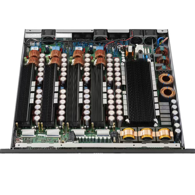 Class D Amplifier Digital Audio Power Amplifier 4 Channels DJ Audio Sound Equipment Power Amplifier Professional Sound System