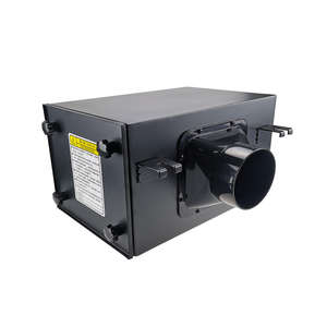 Boîte de filtre à <span class=keywords><strong>air</strong></span> HEPA haute efficacité, silencieuse, élimination de la poussière, <span class=keywords><strong>purificateur</strong></span> pré-tuyau, <span class=keywords><strong>air</strong></span> frais, métal, PM2.5, 250 m/h, CADR, filtres à huile - Product Image 2