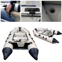 Bateau pneumatique de conception la plus récente 2022 avec moteur, bateau pneumatique d'usine avec plancher pneumatique, bateaux pneumatiques avec certification CE