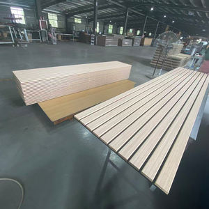 Doghe da parete acustiche Decorative in <span class=keywords><strong>abete</strong></span> di Douglas abilmente progettate: doghe da parete moderne in legno per smorzare il suono - Product Image 4