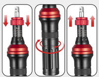 طقم مفك براغي ميكانيكي مسبق الضبط بعزم دوران 1/4 بوصة عالي الدقة 1-8 نيوتن متر مع رؤوس من الفولاذ CRV مباشرة من المصنع