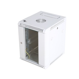 Tường gắn kết máy chủ giá chuyển đổi Giá treo tủ 4u-27u Công suất IP20 bảo vệ SPCC thép trong kho - Product Image 1