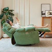 Chaise d'appoint tournante fauteuil confortable fauteuil inclinable canapé chaise villa salon moderne luxe rotatif loisirs chaise longue